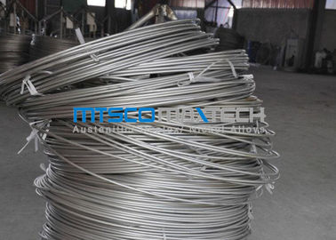 Cold Drawn Stainless Steel Seamless Coiled Tubing 9.53mm x 0.89mm