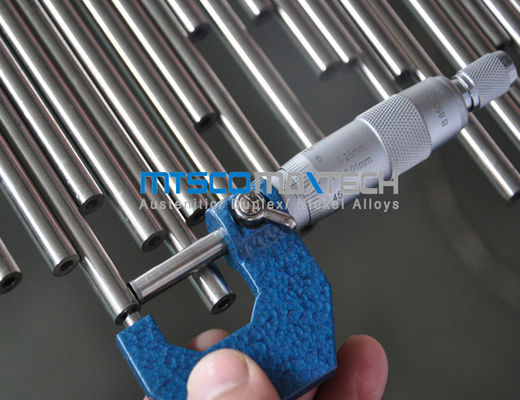 17.1 X 2.31 Mm UNS N06600 Isı Değişimi İçin Dikişsiz Nikel Alaşımlı Boru
